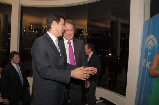 El gobernador Urtubey en la celebración de fin de año del Banco Macro