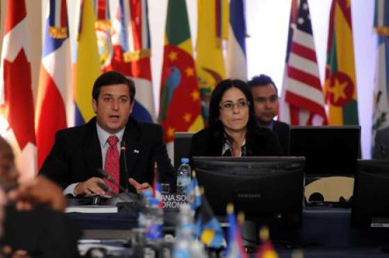 Sylvester presentó el Diagnóstico sobre Narcotráfico ante la CICAD
