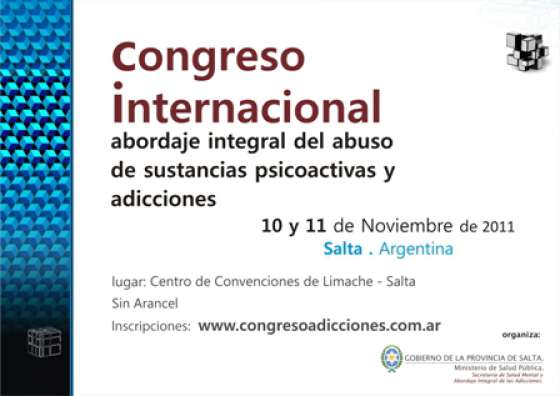 Profesionales de nueve países participarán en un congreso sobre adicciones