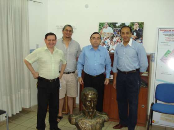 Donaron un busto de Cornelio Saravia en Tartagal