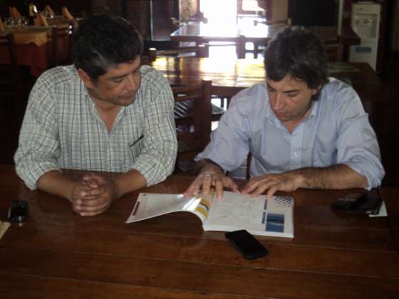 Funcionarios de la Secretaría de Planificación Estratégica, visitaron Coronel Moldes, La Viña y Guachipas