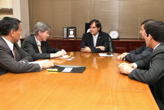 Troyano recibió al secretario político de la Embajada de Estados Unidos