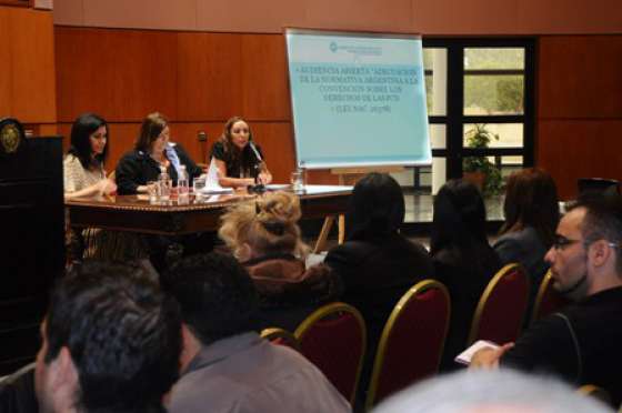 Se realizó la primera audiencia del interior por normativa vinculada a la discapacidad