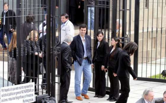Urtubey participó en el homenaje que se hizo a Kirchner en Río Gallegos