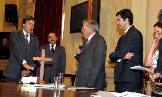 El Gobernador asistió al juramento de los nuevos diputados provinciales