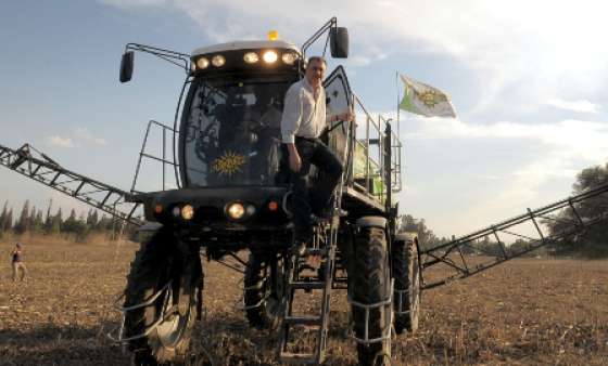 El ministro Loutaif participó de la muestra dinámica en Expoagro del Norte