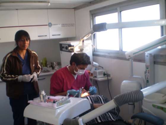 El móvil odontológico atenderá en la comunidad El Alfarcito