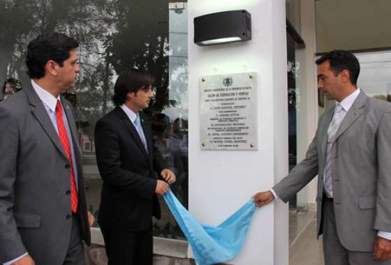 Se inauguró el Salón de Exposición y Ventas del Servicio Penitenciario