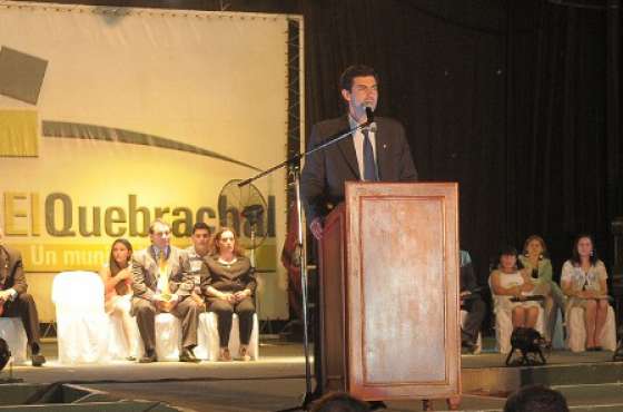 El gobernador Urtubey participó en la ceremonia de asunción del intendente de El Quebrachal