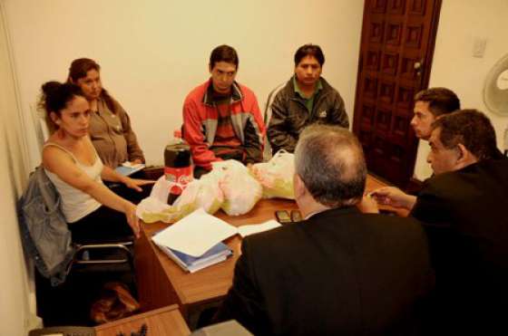 Funcionarios del Ministerio de Derechos Humanos recibieron a dirigentes vecinales