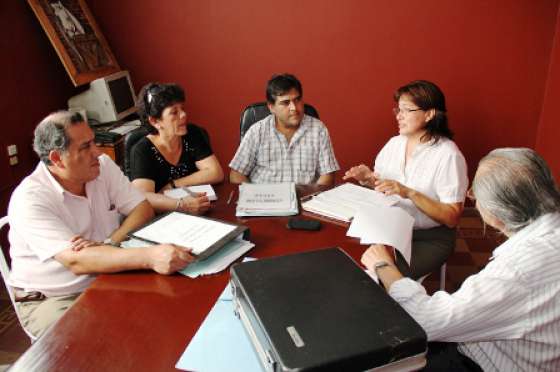 La Secretaria de Participación Ciudadana articula acciones con la Federación de Centros Vecinales