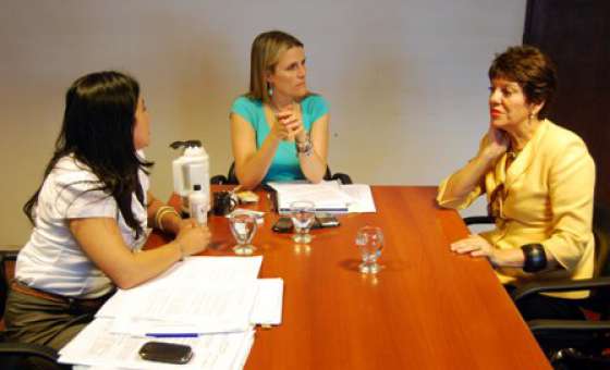 La ministra Pace recibió a la nueva presidenta del Consejo Provincial de la Mujer
