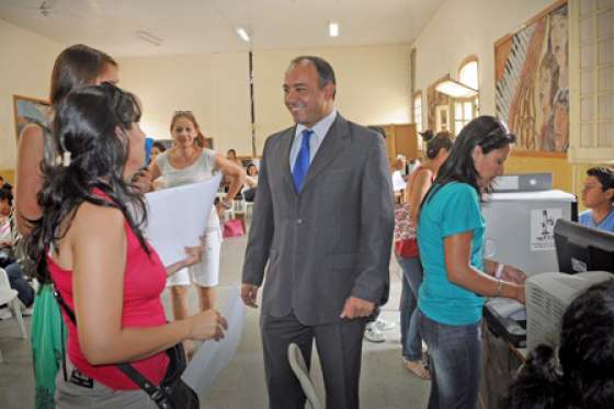 El ministro Dib Ashur asistió a la apertura del periodo de tachas del ciclo lectivo 2012