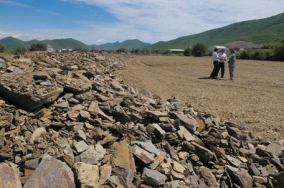Controlan obras de infraestructura en el Parque Industrial de Salta
