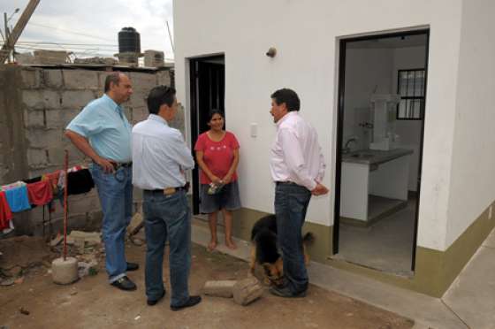 Solución habitacional para vecinos de Bº Solidaridad