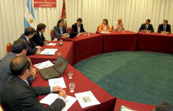 El gobernador Urtubey se reunió con el gabinete del Ministerio de Seguridad