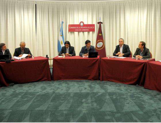 Se reunió el gabinete del Ministerio de Ambiente y Producción Sustentable encabezado por el gobernador Urtubey