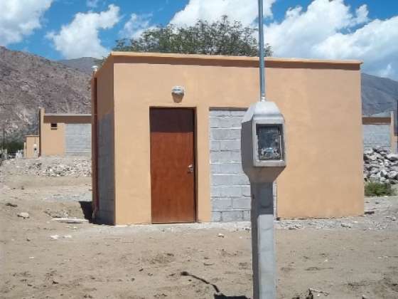 Módulos habitacionales en Cafayate serán entregados con todos los servicios