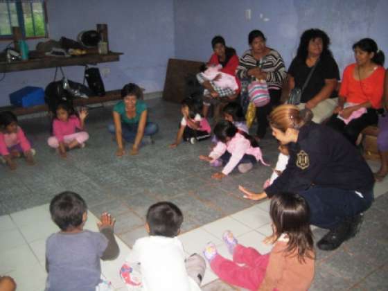 Más de 100 chicos participaron del taller “Dale colores a la Paz”  en Barrio Unión