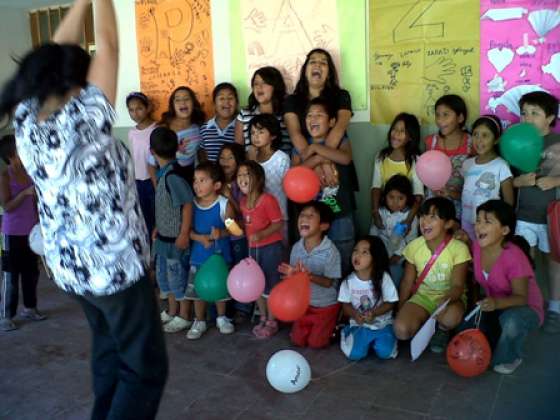 Decenas de niños participaron de los talleres de PROPAZ