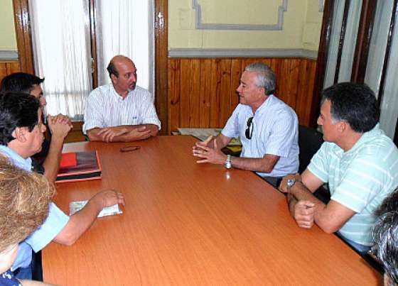 El Director de Vialidad recibió el Secretario General de la Federación Vial