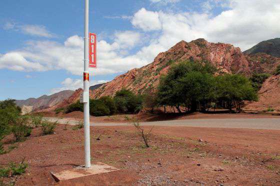 Cobertura del 911 en los Valles de Lerma y Calchaquí