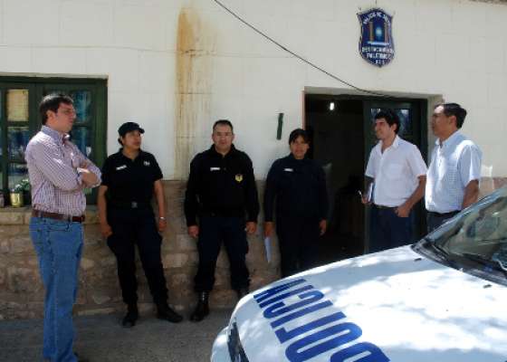 Visita a dependencias policiales del Valle Calchaquí