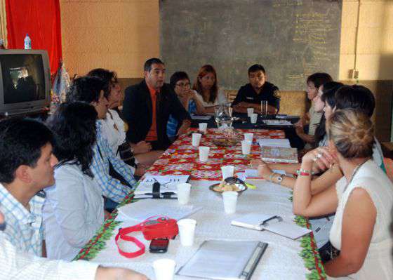 Seguridad trabajará en conjunto con Instituciones de la red social zona Norte