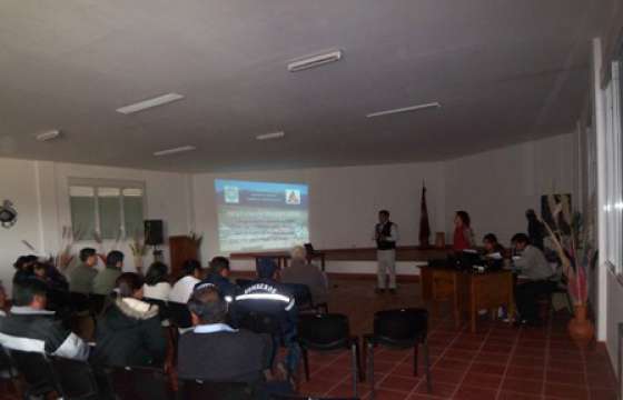 Defensa Civil trabaja en la conformación del comité de crisis de San Antonio de los Cobres