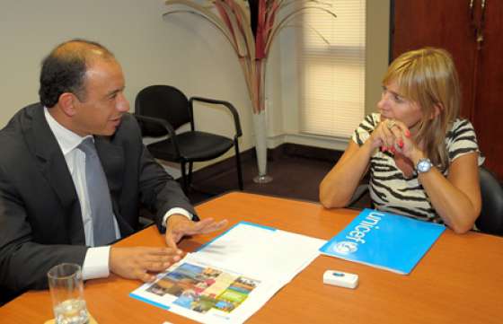Manu Ginóbili y UNICEF en las escuelas salteñas