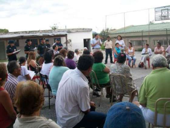 Se reunió el Consejo Barrial de Seguridad del barrio Luján