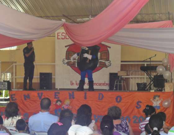 Educación vial en escuelas abiertas