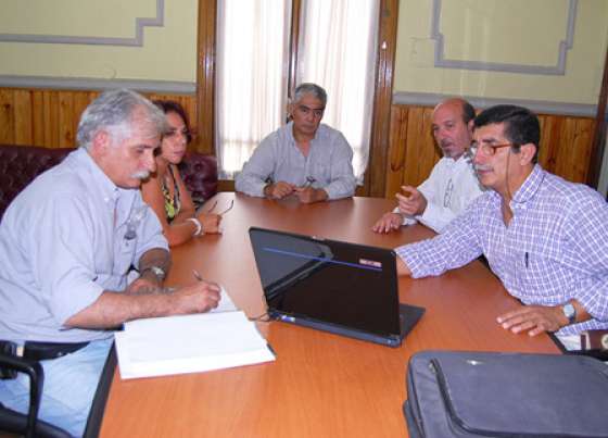 Reunión con concejales por obra de acceso norte
