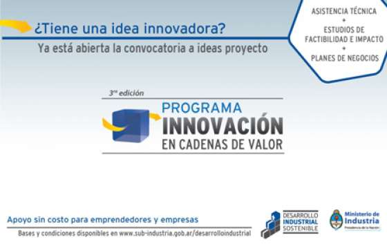 Capacitación para promover proyectos innovadores de emprendedores y PyMEs