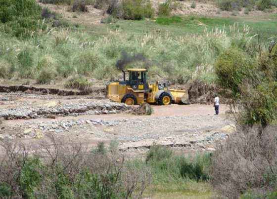 Vialidad intensificó el trabajo en San Bernardo de las Zorras