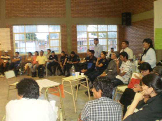 Seguridad capacitó a integrantes de la Red interinstitucional de Joaquín V. González