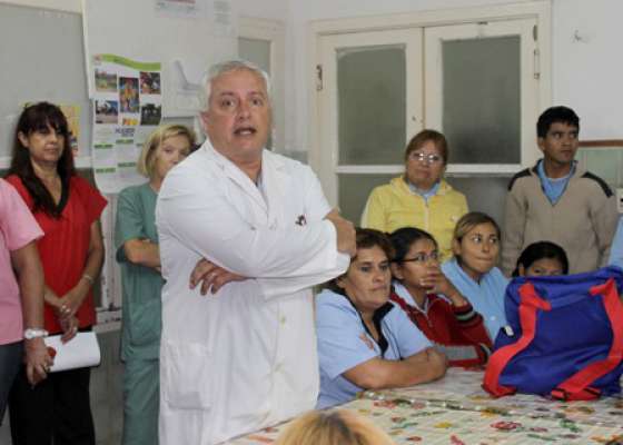 El ministro de Salud supervisó en Tartagal avances en el sistema de informatización