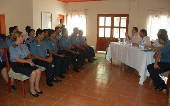 Se impartieron pautas en la Unidad Regional N° 2 de Orán