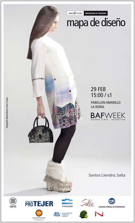 Diseños salteños en la pasarela del BAF WEEK