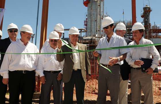 Una empresa construye una planta que aumentará la oferta de combustibles en Salta