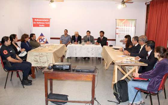 Encuentro para la elaboración del Plan Provincial de Gestión Sísmica