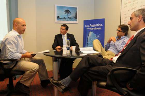 La Provincia planteó a Aerolíneas acciones promocionales para Salta