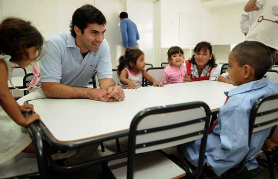 Niños de 3 y 4 años de Pichanal tienen un exclusivo edificio de nivel inicial