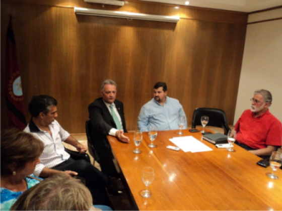 De Angelis ratificó el apoyo del Gobierno al sector empresarial