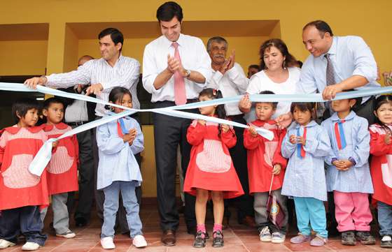 Urtubey inauguró obras de infraestructura educativa en Campo Santo