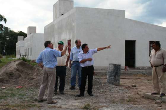 Avanza la construcción de 20 viviendas en El Bordo