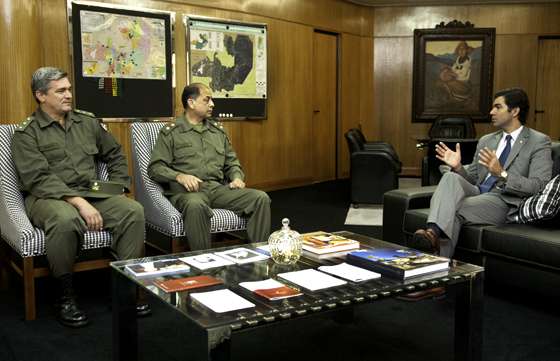El gobernador Urtubey recibió hoy a autoridades de Gendarmería Nacional