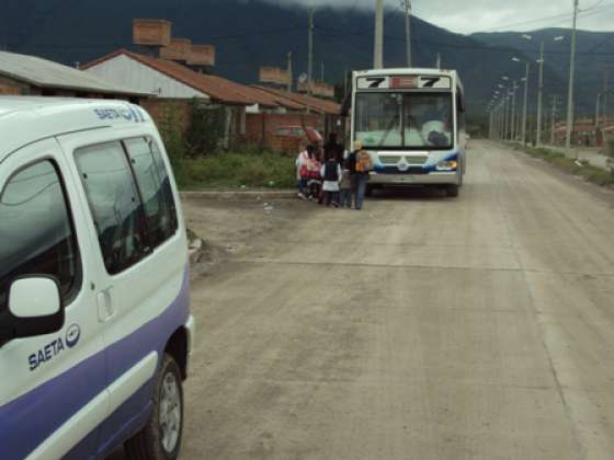 Fiscalizaron a los colectivos en la zona sudeste