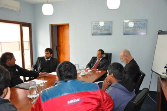 Funcionarios de Trabajo se reunieron con cadetes y mensajeros