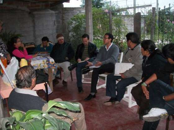 Trabajo en los consejos barriales de seguridad de L. N. Alem y 2 de Abril